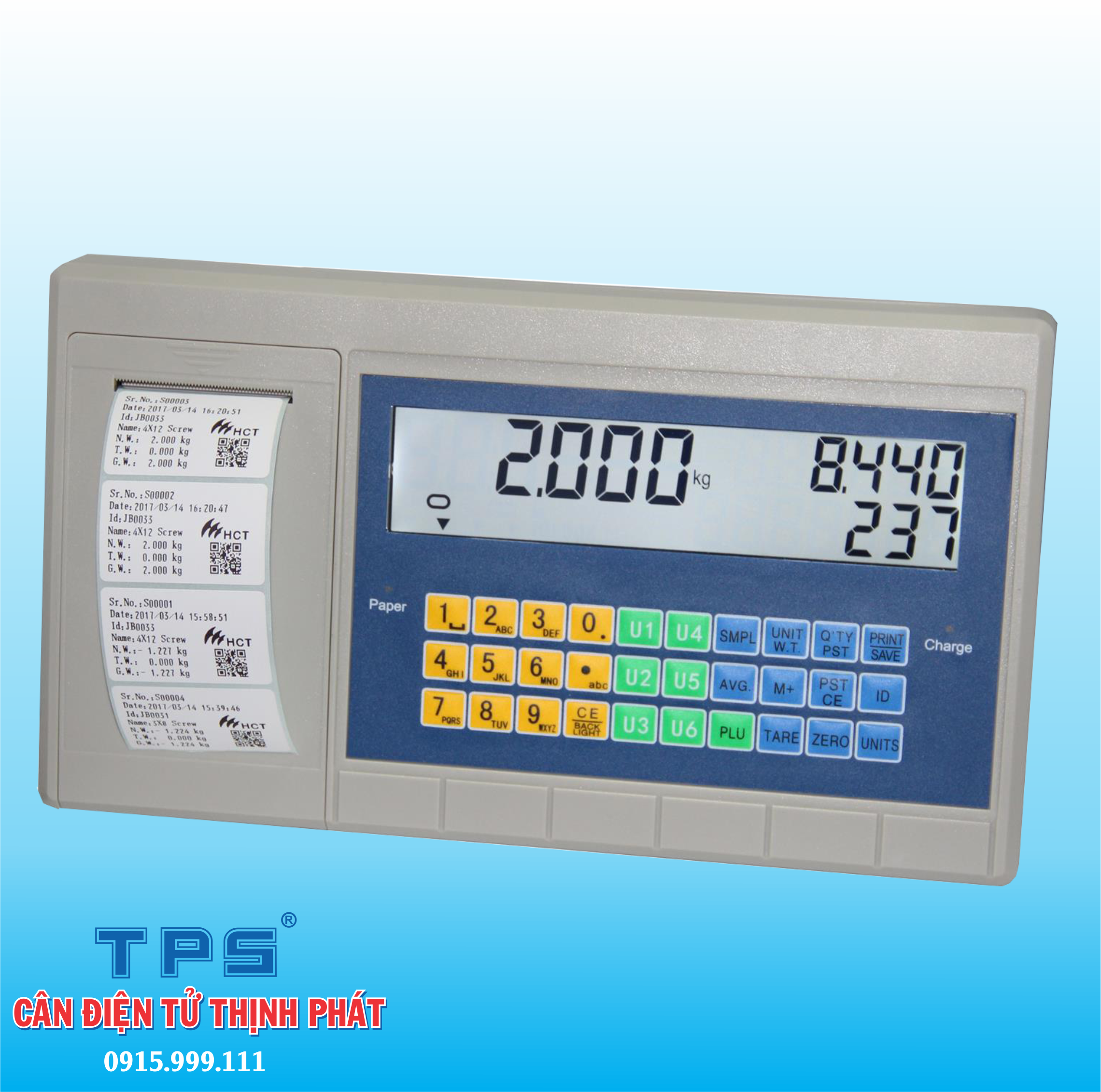TPS PA label